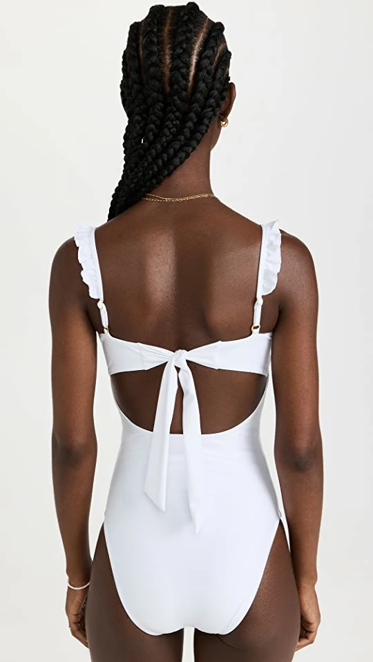 Solido Ruffle One Piece Swimsuit Waterlily 4 Solido Ruffle One Piece Swimsuit Waterlily - Image 2