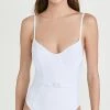 Solid & Striped The Spencer One Piece Marshmallow -Jonathan Simkhai Shop solid3115812595 1649176699683 2 0. UX540 . QL90