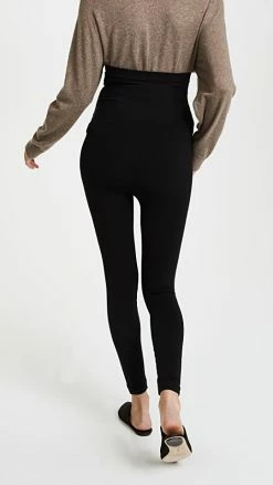 SPANX Mama Look At Me Now Leggings Very Black -Jonathan Simkhai Shop spanx4026996019 q2 2 0. UX540 . QL90