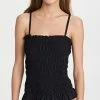 Tory Burch Costa Smocked One Piece Black/Black 1 Tory Burch Costa Smocked One Piece Black/Black -Jonathan Simkhai Shop toryb47026129ed 1653408224560 2 0. UX540 . QL90
