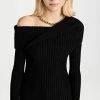 Tory Burch Off Shoulder Knit Top Black 2 Tory Burch Off Shoulder Knit Top Black -Jonathan Simkhai Shop toryb497351cd2d 1666200992922 2 0. UX540 . QL90