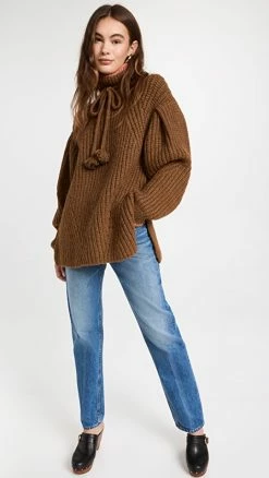 Ulla Johnson Liese Turtleneck Umber