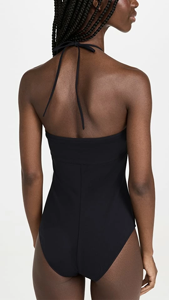 Ulla Johnson Minorca Maillot One Piece Swimsuit Noir 4 Ulla Johnson Minorca Maillot One Piece Swimsuit Noir - Image 2